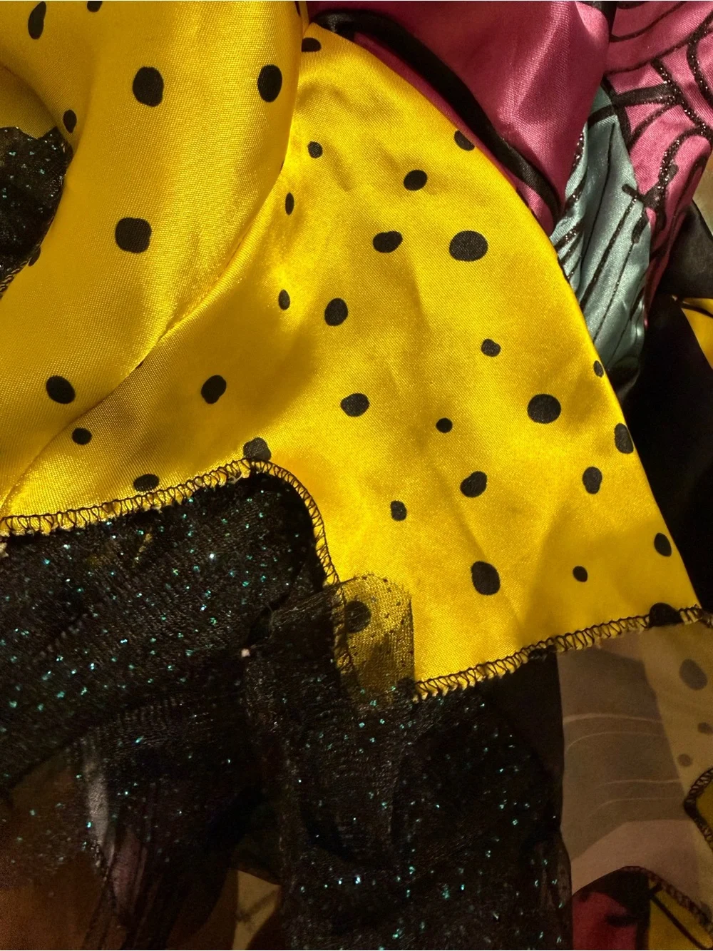 Disney Nightmare Before Christmas Sally Patchwork Dress Kids 7-8
